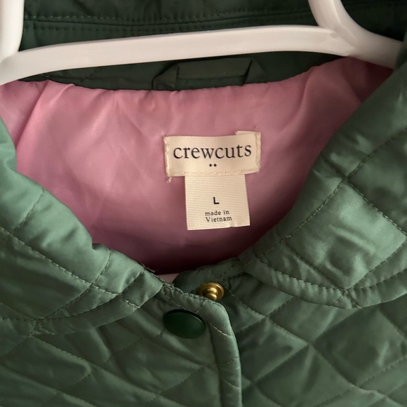 Crewcuts Kids Green Quilted Jacket - 10/11 Yrs Old - Picture 3 of 4